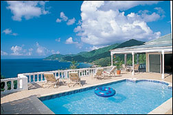 Blue Villa In Tortola Photo